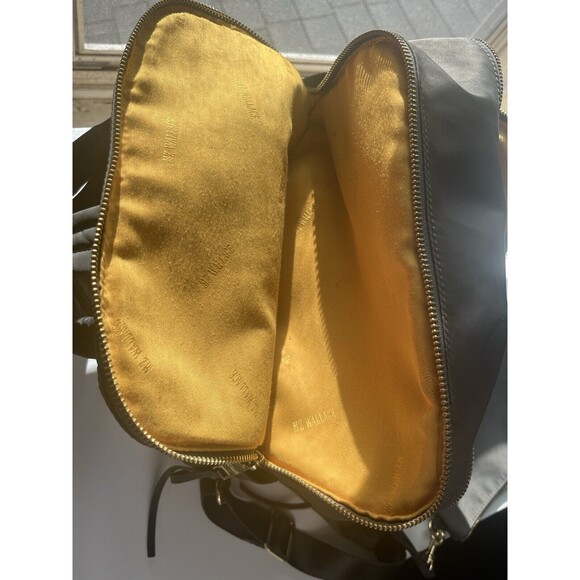 MZ Wallace Jordan Dark Grey Laptop Backpack Handle Pocket Nylon Travel School - Picture 5 of 6